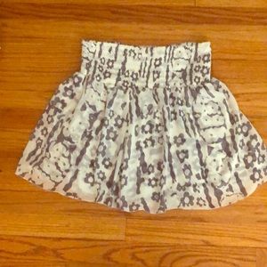 Cabi cornflower flirt skirt size medium